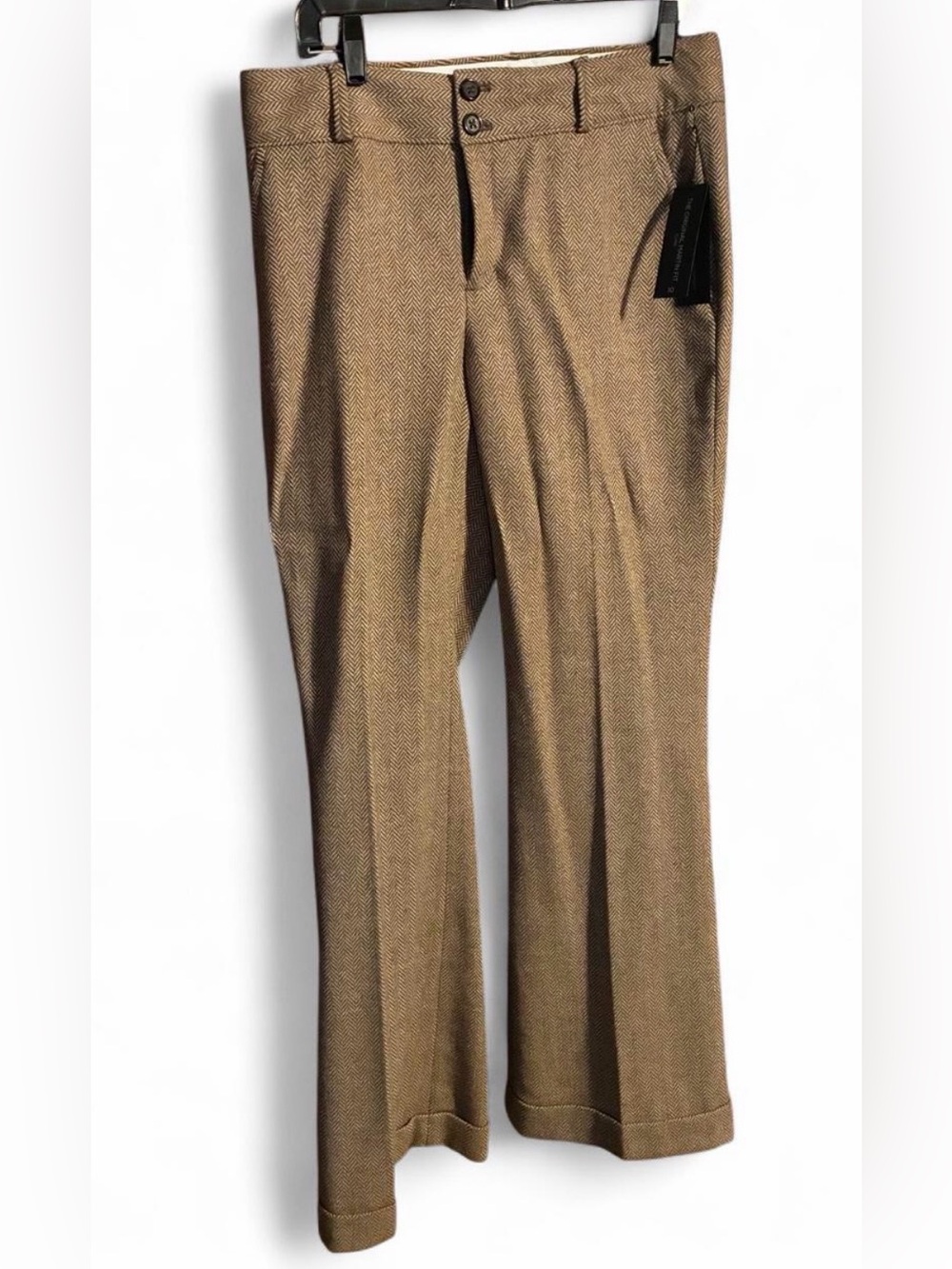 Banana Republic Herringbone Trousers, NWT, sz 10
